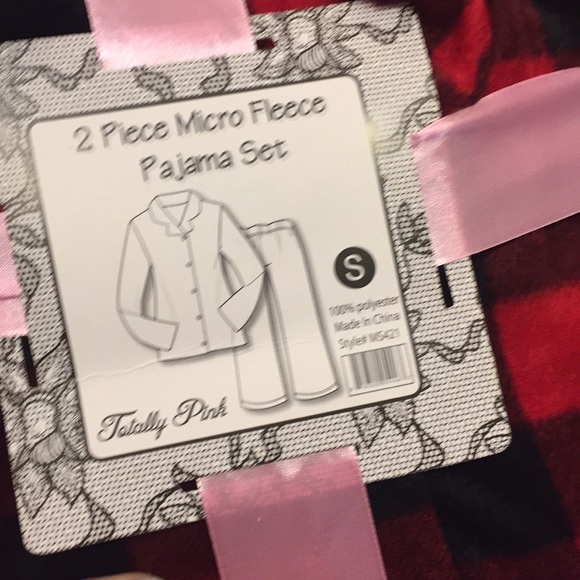 Micro fleece pajama set. S - Picture 2 of 4